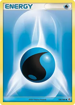 Carte Pokémon Énergie eau #125 — Diamant et Perle