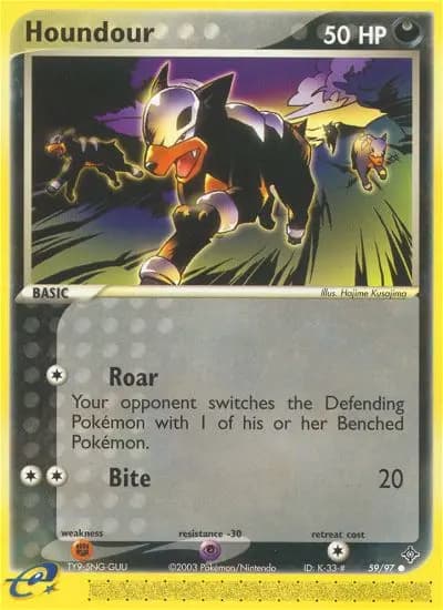 Houndour #59 — Dragon