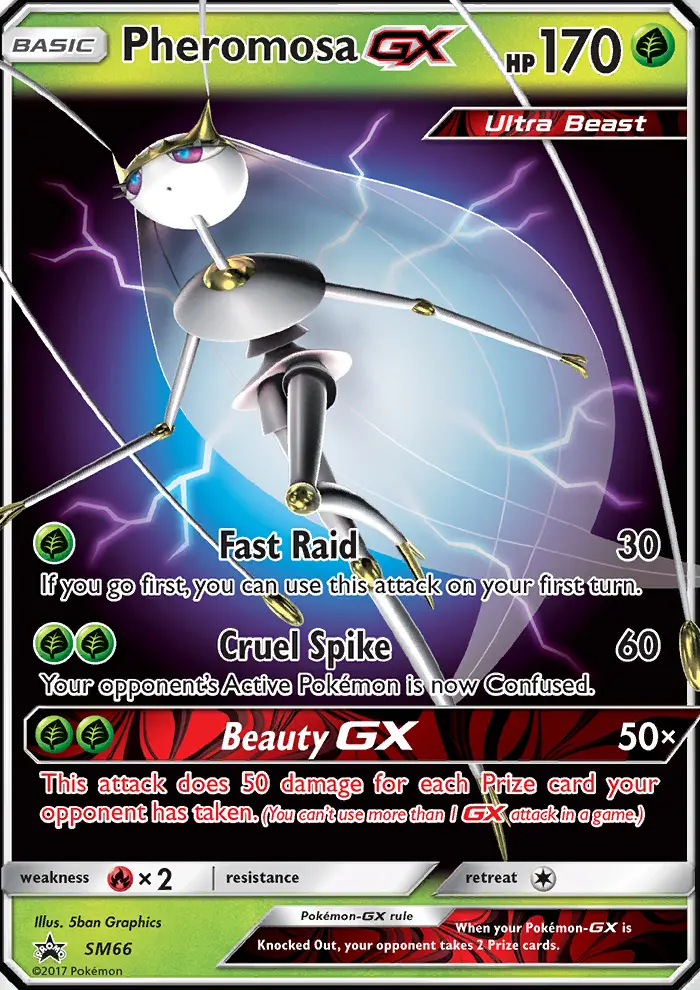 Carte Pokémon Cancrelove GX #SM66 — Promos Soleil et Lune