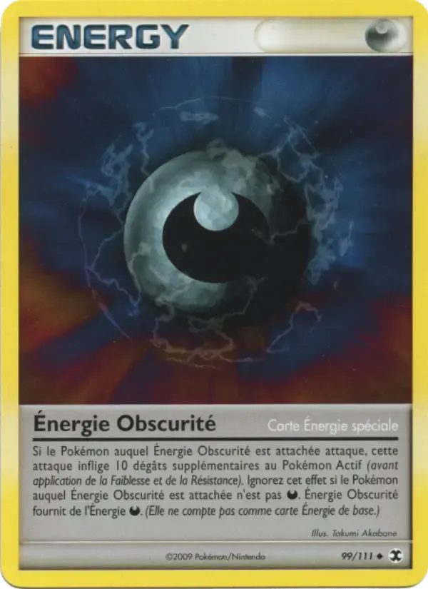 Carte Pokémon Énergie Obscurité #99 — Rivaux Émergeants