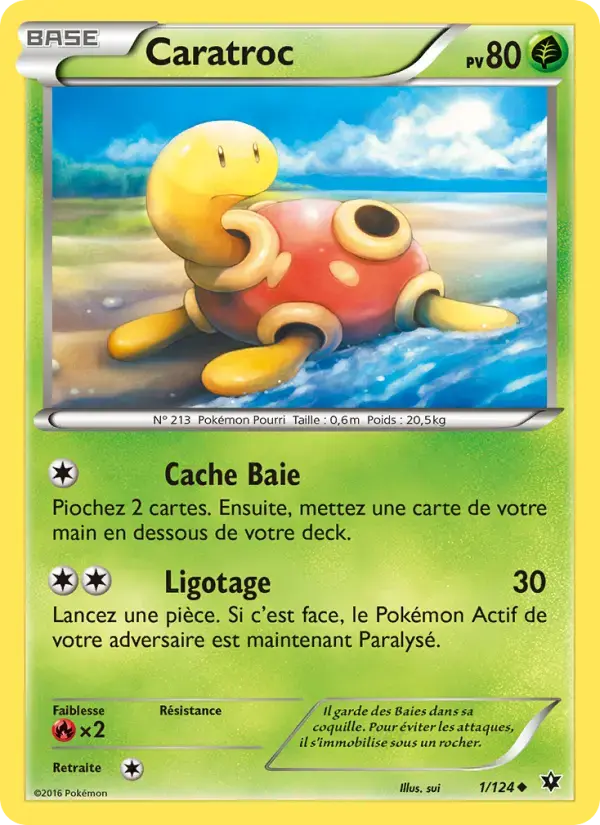 Carte Pokémon Caratroc #1 — Impact des Destins