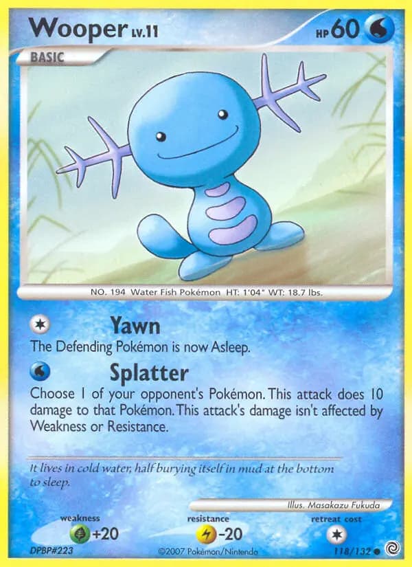 Wooper #118 — Secret Wonders