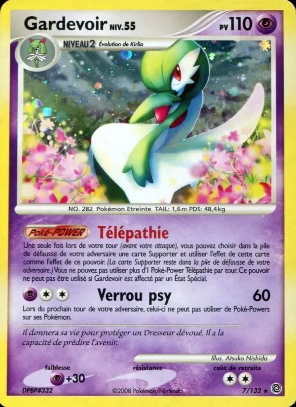 Carte Pokémon Gardevoir #7 — Merveilles Secrètes