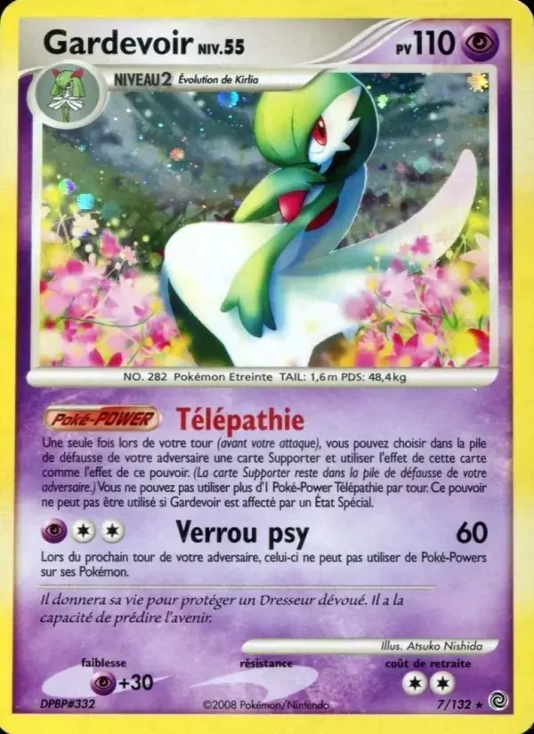 Carte Pokémon Gardevoir #7 — Merveilles Secrètes