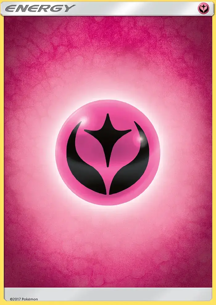 Carte Pokémon Énergie Fée #172 — Soleil et Lune