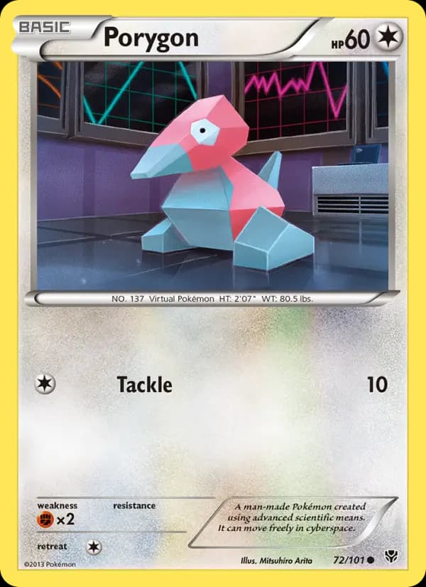 Porygon #72 — Plasma Blast