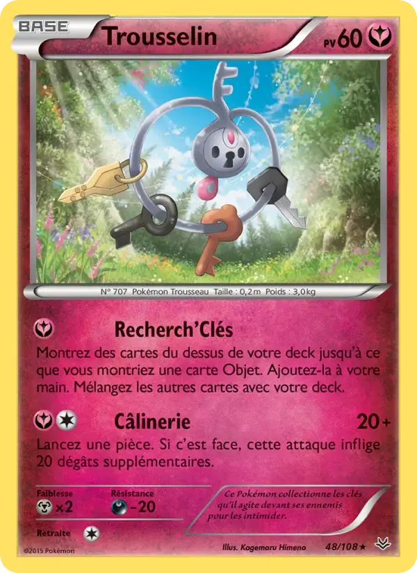 Carte Pokémon Trousselin #48 — Ciel Rugissant