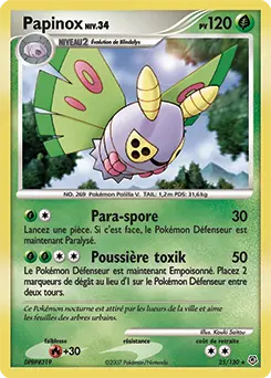 Carte Pokémon Papinox #25 — Diamant et Perle