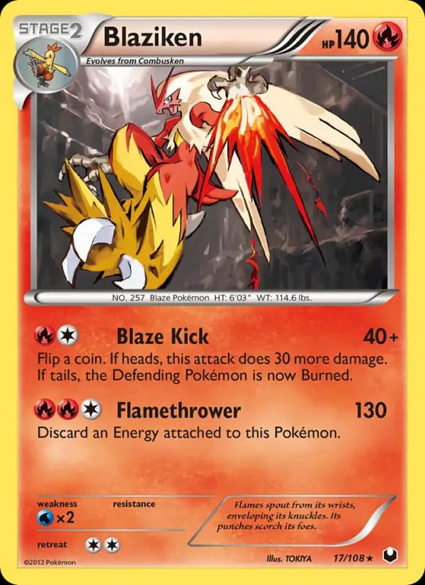 Blaziken #17 — Dark Explorers