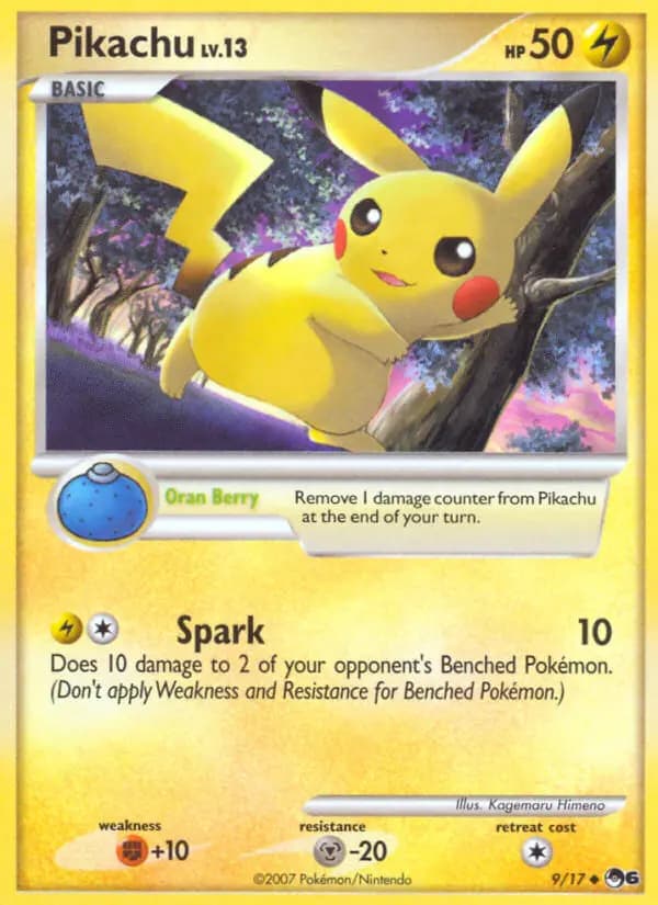 Pikachu #9 — POP 6