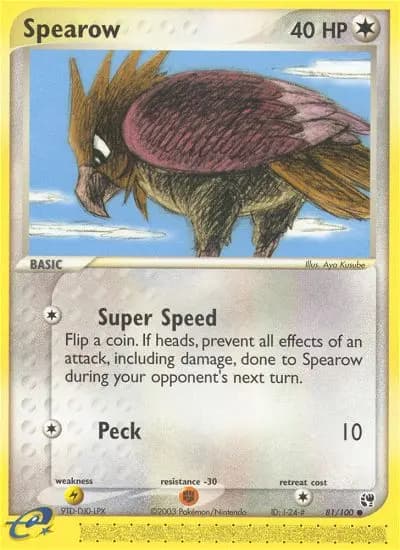 Spearow #81 — Sandstorm