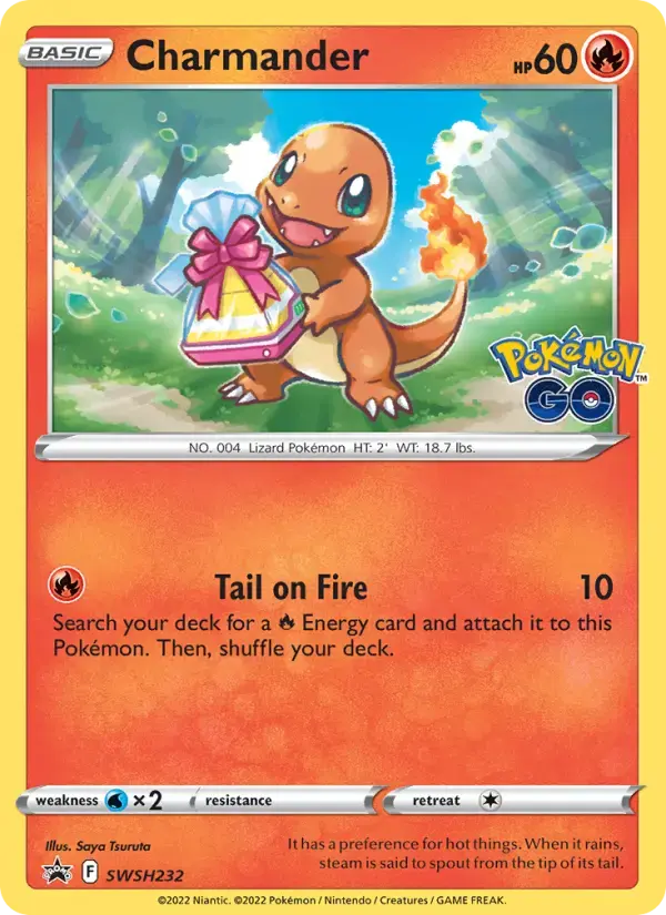 Charmander #SWSH232 — Sword & Shield Promos