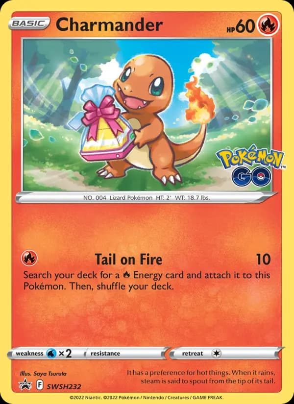 Charmander #SWSH232 — Sword & Shield Promos