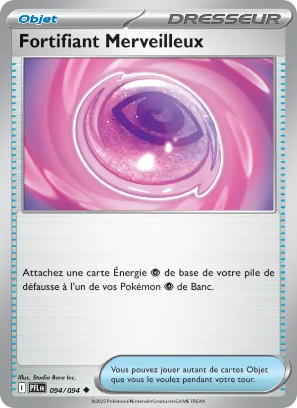 Carte Pokémon Fortifiant Merveilleux #094 — Flammes Fantasmagoriques