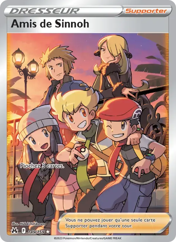 Carte Pokémon Amis de Sinnoh #149 — Zénith Suprême