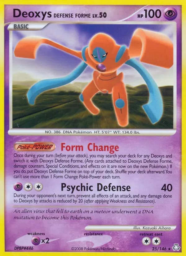 Deoxys Defense Forme #25 — Legends Awakened