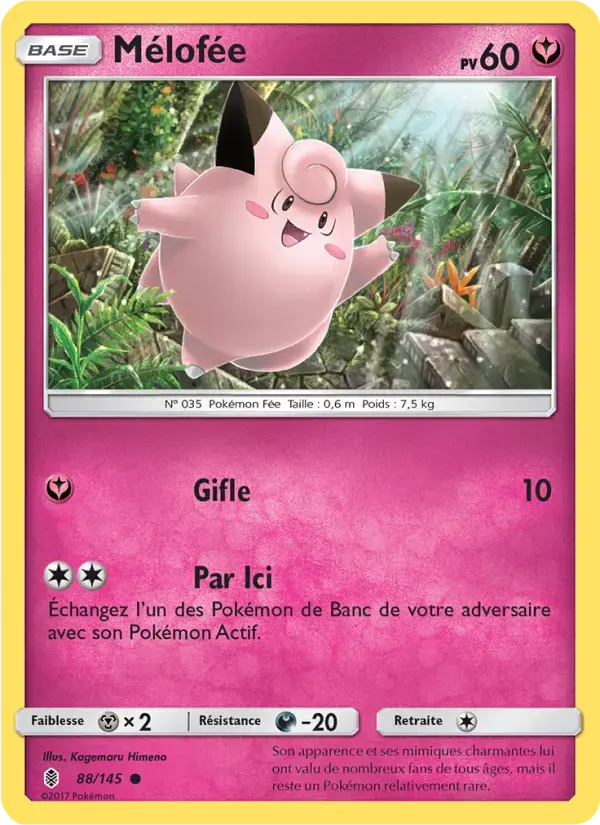 Carte Pokémon Mélofée #88 — Gardiens Ascendants