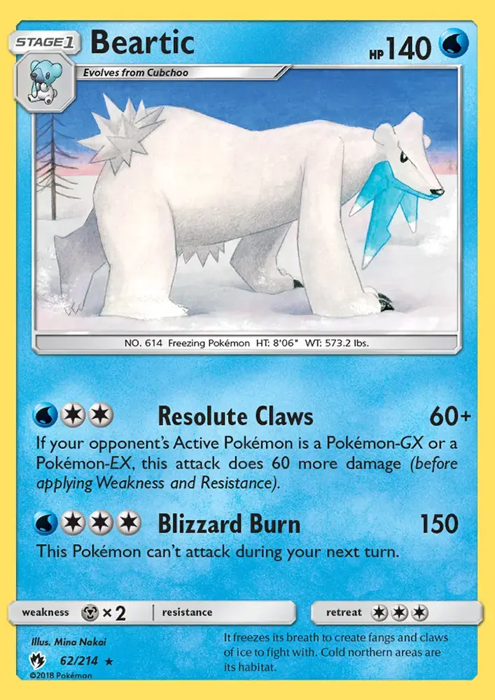 Beartic #62 — Lost Thunder