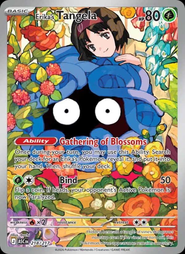 Erika's Tangela #218 — Ascended Heroes