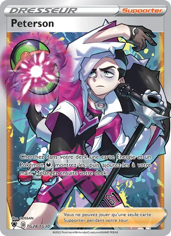 Carte Pokémon Peterson #TG28 — Astres Radieux