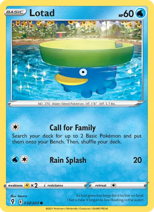 Lotad #32 — Evolving Skies