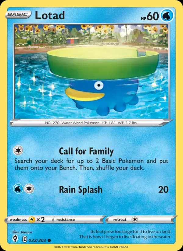 Lotad #32 — Evolving Skies