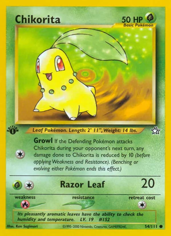 Chikorita #54 — Neo Genesis