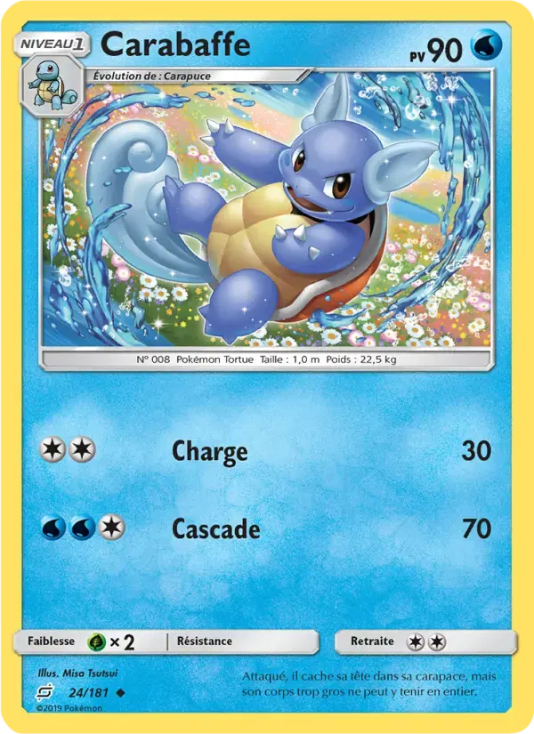 Carte Pokémon Carabaffe #24 — Duo de Choc