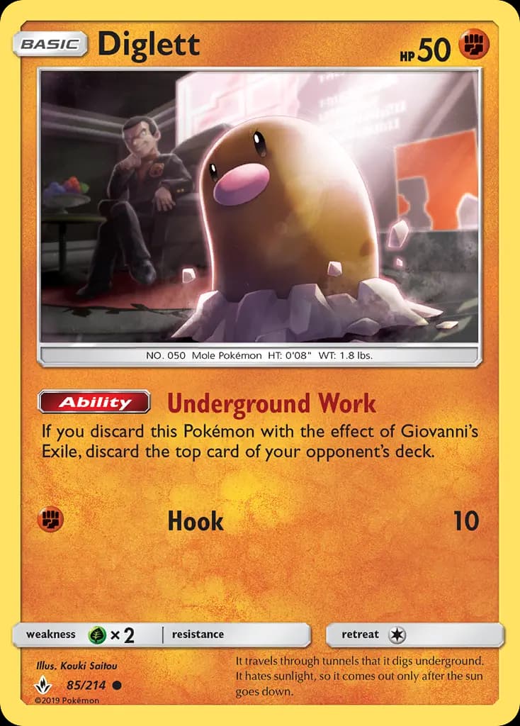 Diglett #85 — Unbroken Bonds