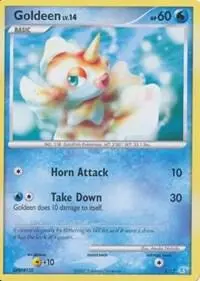 Goldeen #3 — DP Trainer Kit (Manaphy)