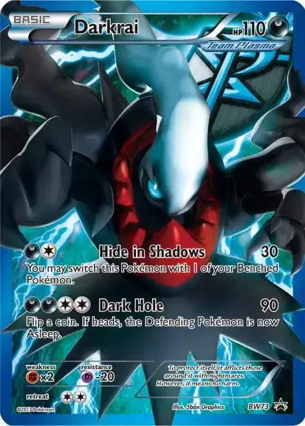 Carte Pokémon Darkrai #BW73 — Jumbo
