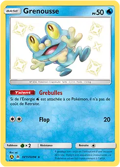 Carte Pokémon Grenousse #SV11 — Destinées Occultes