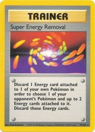 Super Energy Removal #79 — Base Set