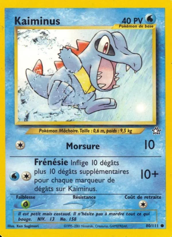 Carte Pokémon Kaiminus #80 — Neo Genesis