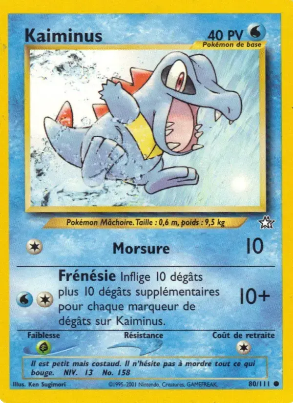 Carte Pokémon Kaiminus #80 — Neo Genesis