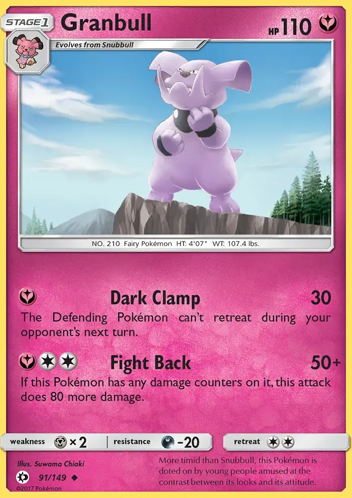 Granbull #91 — Sun & Moon