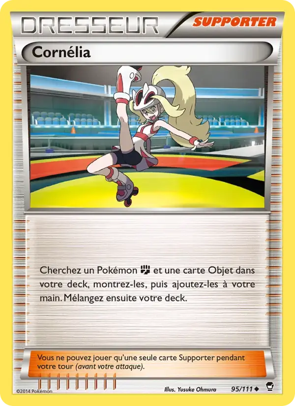 Carte Pokémon Cornélia #95 — Poings Furieux