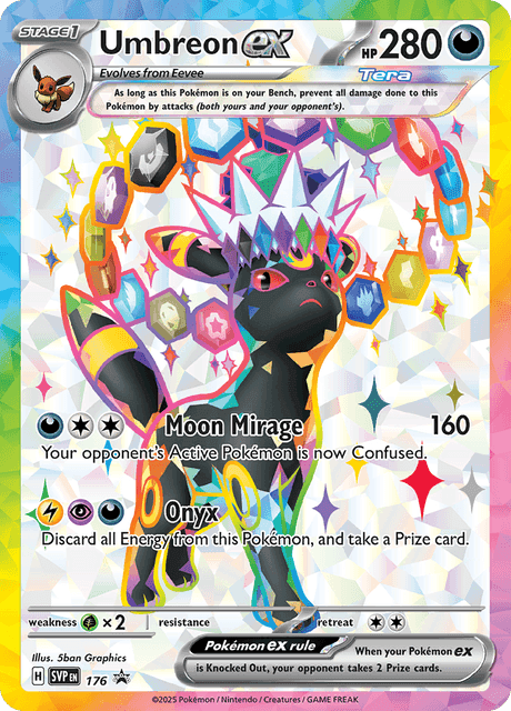 Carte Pokémon Noctali-ex #176 — Promos Écarlate et Violet