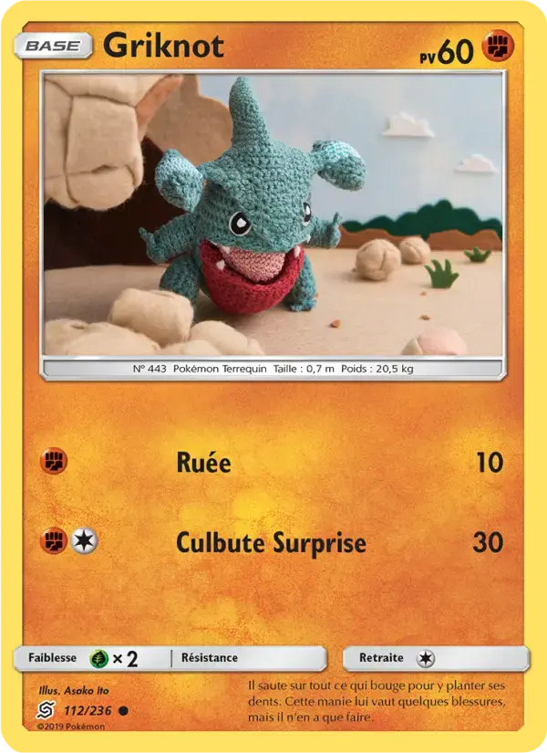 Carte Pokémon Griknot #112 — Harmonie des Esprits
