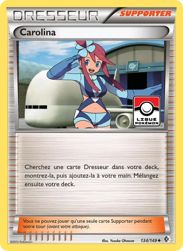 Carte Pokémon Carolina #134 — Frontières Franchies
