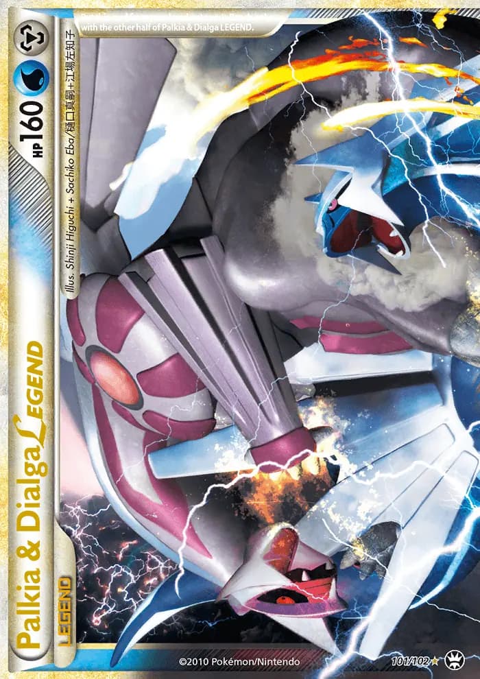 Palkia & Dialga LEGEND #101 — Triumphant