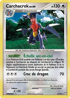 Carte Pokémon Carchacrok #9 — Trésors Mystérieux