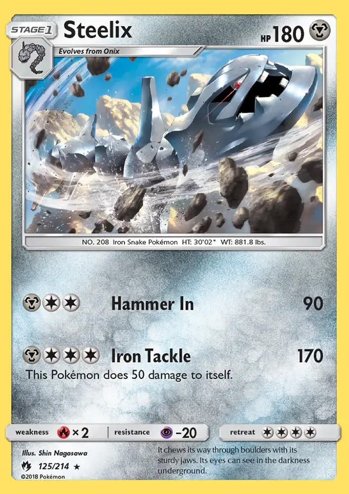 Steelix #125 — Lost Thunder