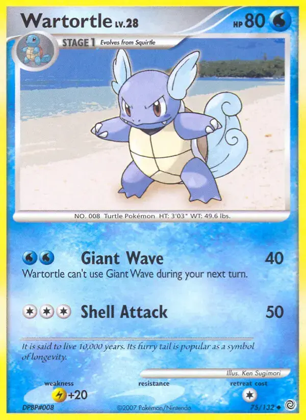 Wartortle #75 — Secret Wonders