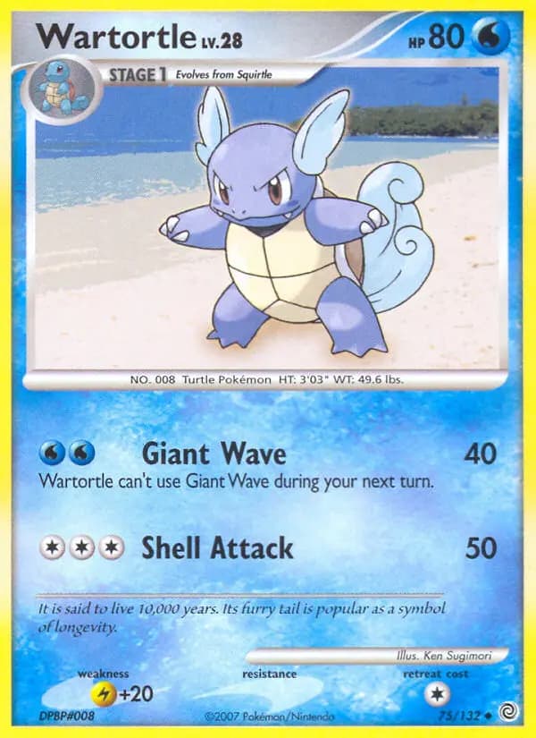 Wartortle #75 — Secret Wonders