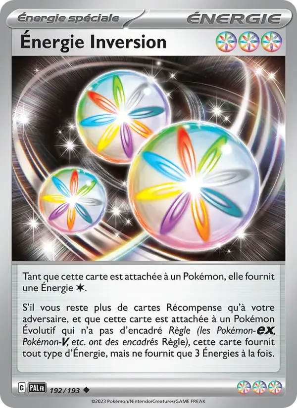 Carte Pokémon Énergie Inversion #192 — Évolutions à Paldea