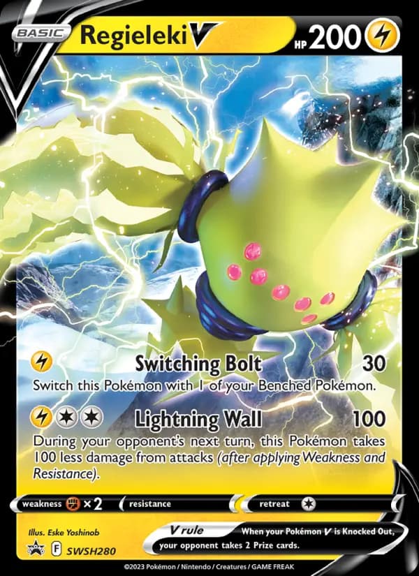 Regieleki V #SWSH280 — Sword & Shield Promos