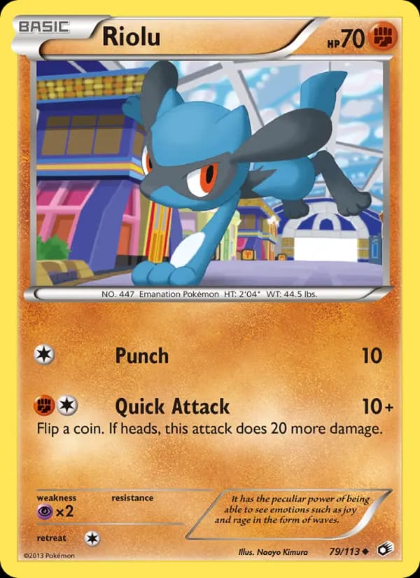 Riolu #79 — Legendary Treasures