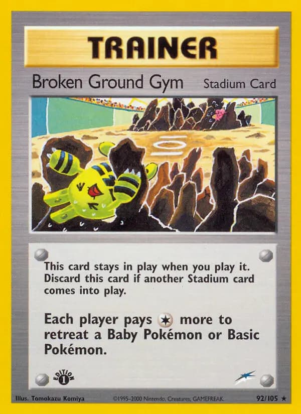 Broken Ground Gym #92 — Neo Destiny