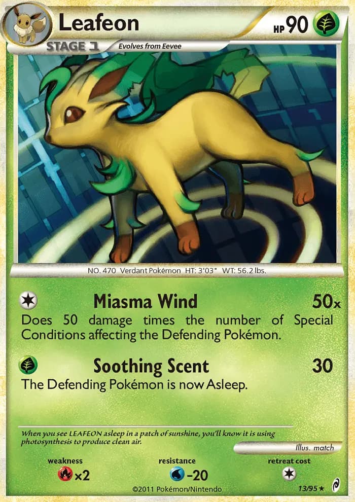 Carte Pokémon Phyllali #13 — L'Appel des Légendes